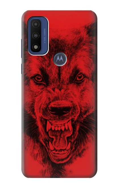 S1090 Red Wolf Case For Motorola G Pure