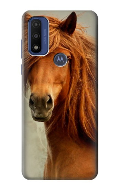 S1595 Beautiful Brown Horse Case For Motorola G Pure