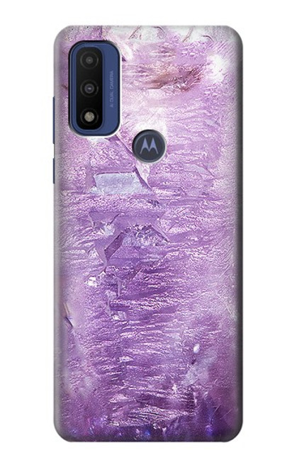 S2690 Amethyst Crystals Graphic Printed Case For Motorola G Pure