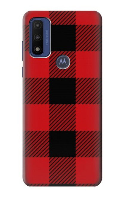 S2931 Red Buffalo Check Pattern Case For Motorola G Pure