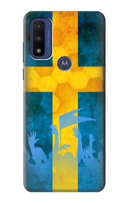 S2990 Sweden Football Soccer Case For Motorola G Pure