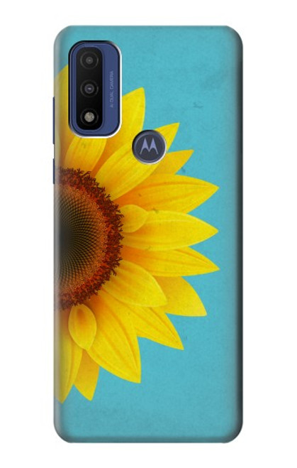 S3039 Vintage Sunflower Blue Case For Motorola G Pure