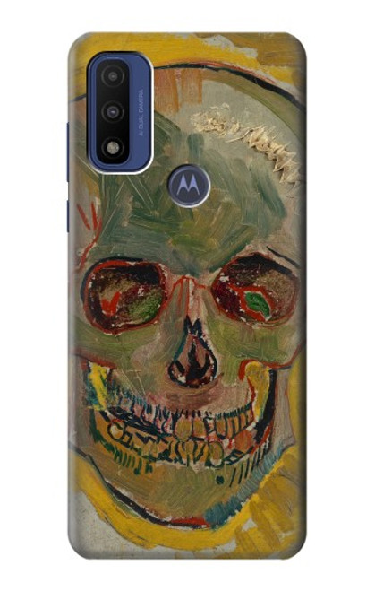 S3359 Vincent Van Gogh Skull Case For Motorola G Pure