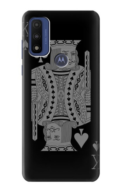 S3520 Black King Spade Case For Motorola G Pure