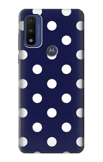 S3533 Blue Polka Dot Case For Motorola G Pure