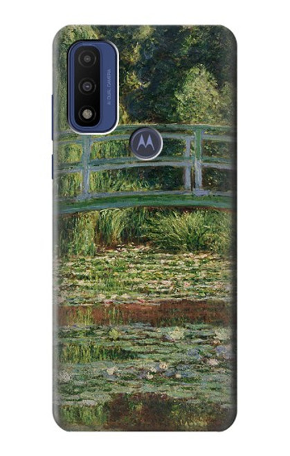 S3674 Claude Monet Footbridge and Water Lily Pool Case For Motorola G Pure