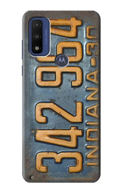 S3750 Vintage Vehicle Registration Plate Case For Motorola G Pure