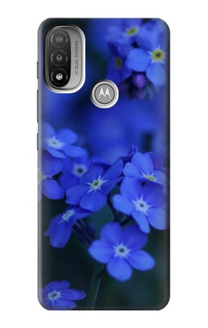S0782 Forget me not Case For Motorola Moto E20,E30,E40