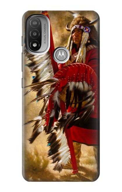 S0817 Red Indian Case For Motorola Moto E20,E30,E40