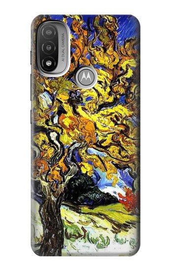 S0902 Mulberry Tree Van Gogh Case For Motorola Moto E20,E30,E40