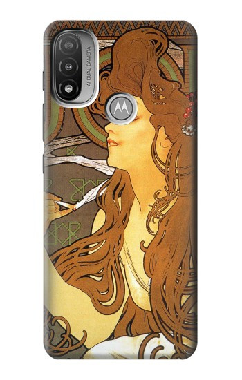 S0969 Alphonse Mucha Job Case For Motorola Moto E20,E30,E40
