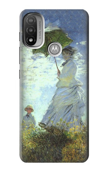 S2415 Claude Monet Woman with a Parasol Case For Motorola Moto E20,E30,E40