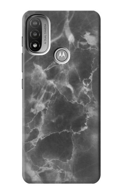 S2526 Black Marble Graphic Printed Case For Motorola Moto E20,E30,E40