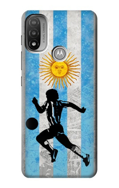 S2977 Argentina Football Soccer Case For Motorola Moto E20,E30,E40