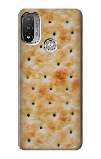 S2987 Cream Cracker Biscuits Case For Motorola Moto E20,E30,E40