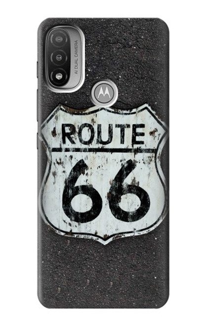 S3207 Route 66 Sign Case For Motorola Moto E20,E30,E40