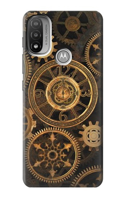 S3442 Clock Gear Case For Motorola Moto E20,E30,E40