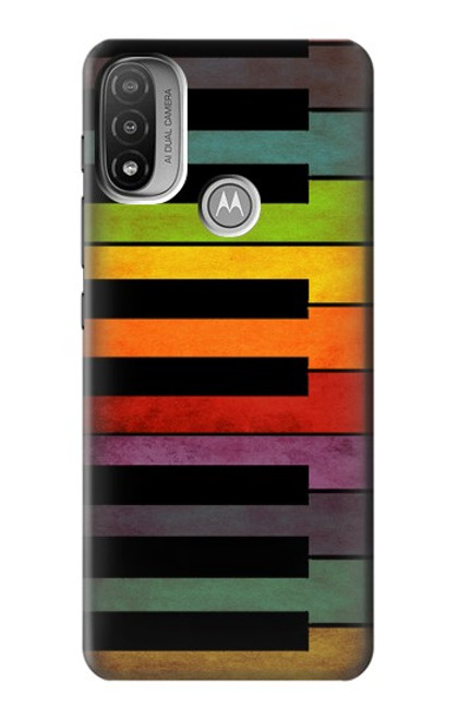 S3451 Colorful Piano Case For Motorola Moto E20,E30,E40