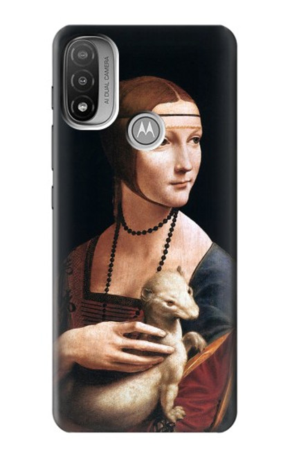 S3471 Lady Ermine Leonardo da Vinci Case For Motorola Moto E20,E30,E40