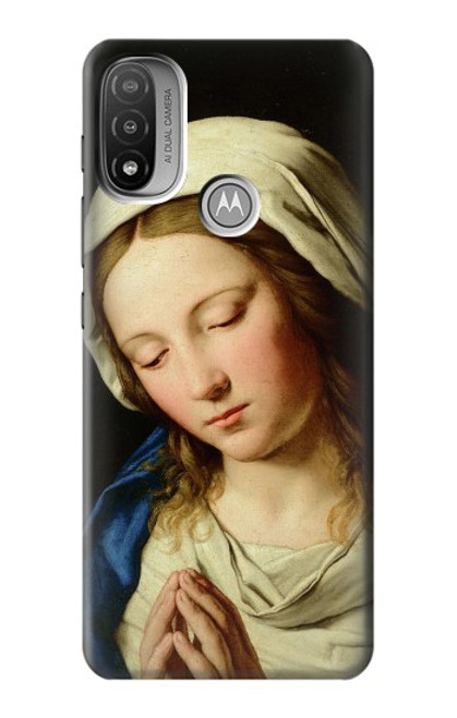 S3476 Virgin Mary Prayer Case For Motorola Moto E20,E30,E40