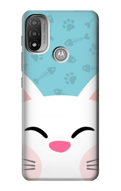 S3542 Cute Cat Cartoon Case For Motorola Moto E20,E30,E40