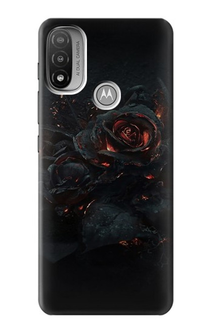 S3672 Burned Rose Case For Motorola Moto E20,E30,E40