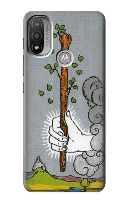 S3723 Tarot Card Age of Wands Case For Motorola Moto E20,E30,E40