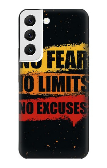 S3492 No Fear Limits Excuses Case For Samsung Galaxy S22
