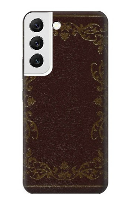 S3553 Vintage Book Cover Case For Samsung Galaxy S22