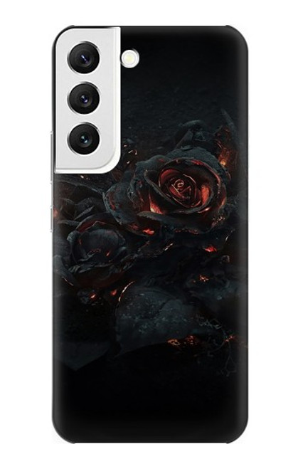 S3672 Burned Rose Case For Samsung Galaxy S22