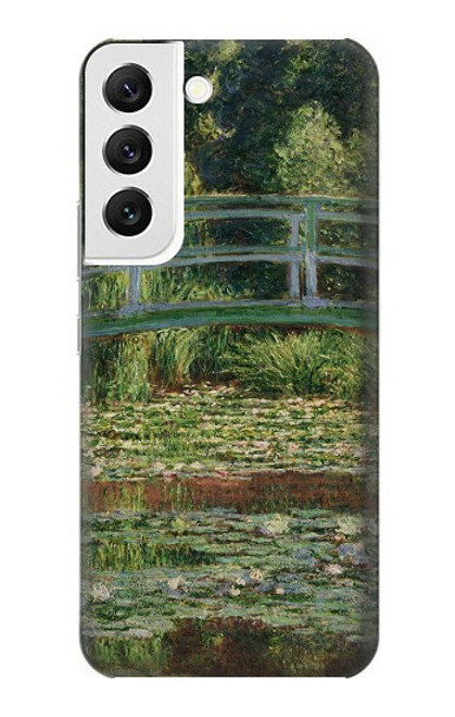 S3674 Claude Monet Footbridge and Water Lily Pool Case For Samsung Galaxy S22