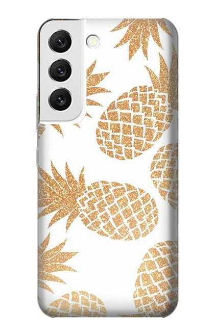 S3718 Seamless Pineapple Case For Samsung Galaxy S22