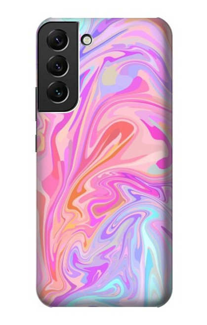 S3444 Digital Art Colorful Liquid Case For Samsung Galaxy S22 Plus
