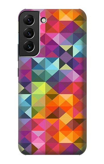 S3477 Abstract Diamond Pattern Case For Samsung Galaxy S22 Plus