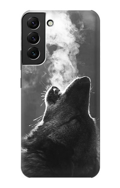 S3505 Wolf Howling Case For Samsung Galaxy S22 Plus