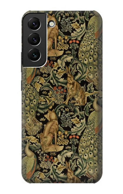 S3661 William Morris Forest Velvet Case For Samsung Galaxy S22 Plus