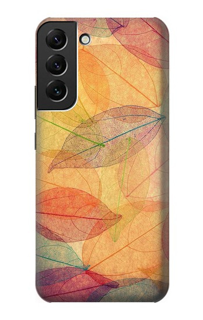 S3686 Fall Season Leaf Autumn Case For Samsung Galaxy S22 Plus