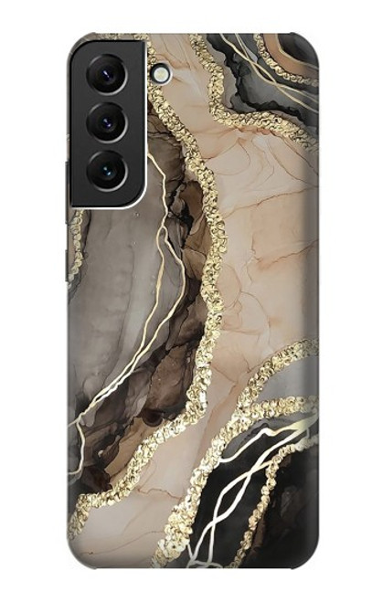 S3700 Marble Gold Graphic Printed Case For Samsung Galaxy S22 Plus