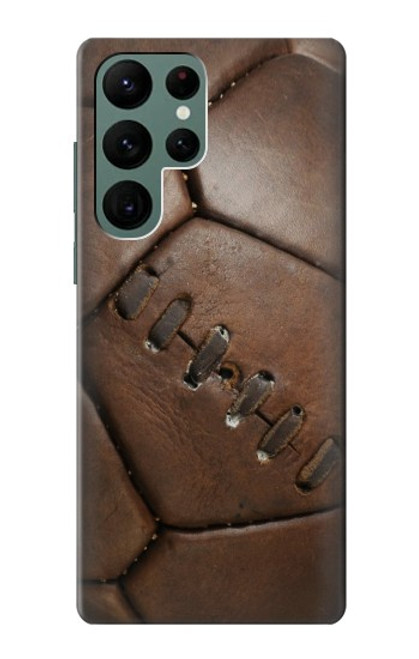 S2661 Leather Soccer Football Graphic Case For Samsung Galaxy S22 Ultra