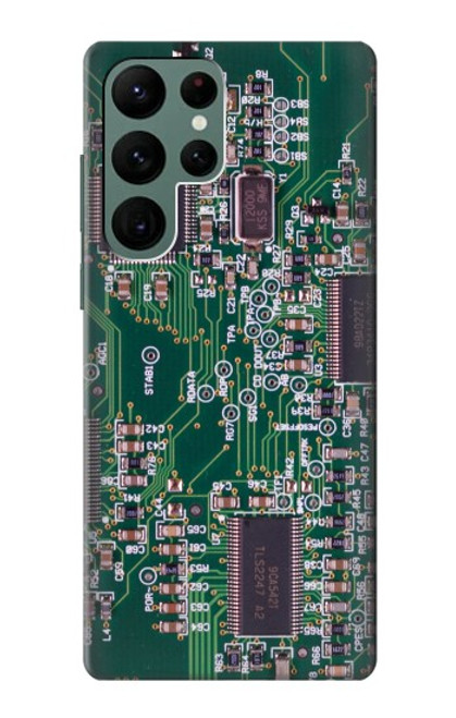 S3519 Electronics Circuit Board Graphic Case For Samsung Galaxy S22 Ultra