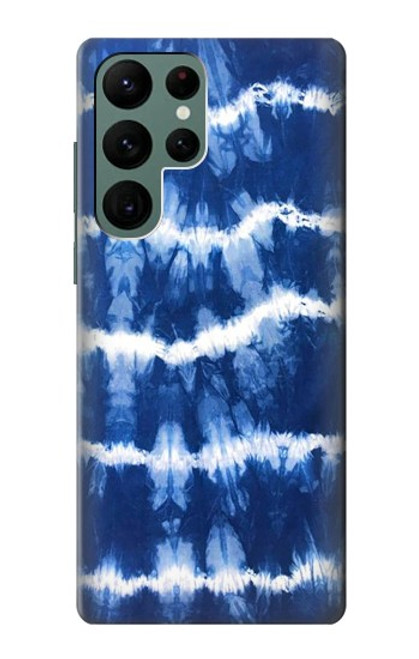 S3671 Blue Tie Dye Case For Samsung Galaxy S22 Ultra