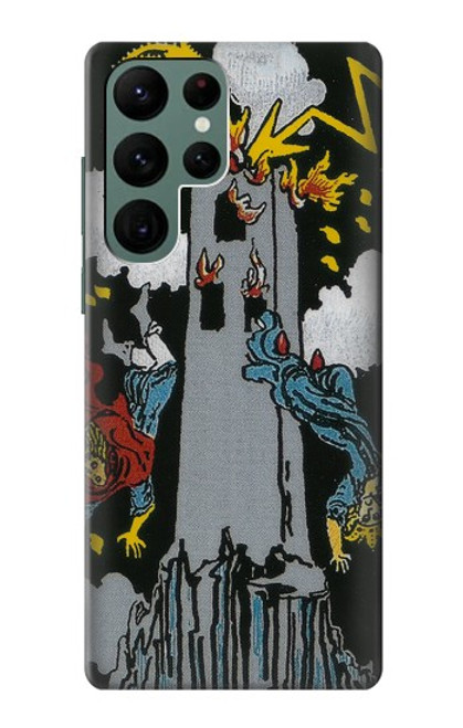S3745 Tarot Card The Tower Case For Samsung Galaxy S22 Ultra