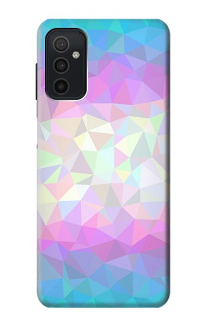 S3747 Trans Flag Polygon Case For Samsung Galaxy M52 5G