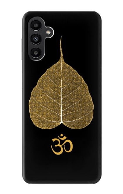 S2331 Gold Leaf Buddhist Om Symbol Case For Samsung Galaxy A13 5G