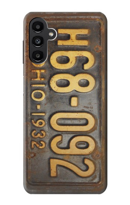 S3228 Vintage Car License Plate Case For Samsung Galaxy A13 5G
