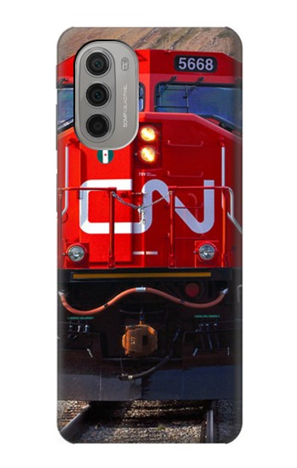 S2774 Train Canadian National Railway Case For Motorola Moto G51 5G