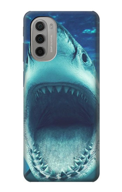 S3548 Tiger Shark Case For Motorola Moto G51 5G