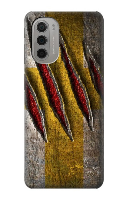 S3603 Wolverine Claw Slash Case For Motorola Moto G51 5G