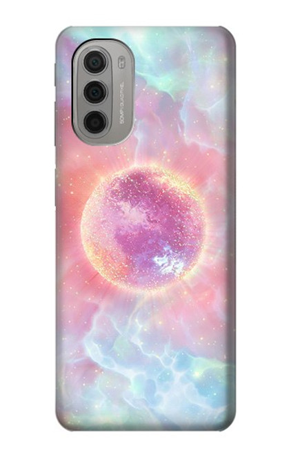 S3709 Pink Galaxy Case For Motorola Moto G51 5G