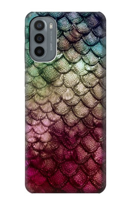 S3539 Mermaid Fish Scale Case For Motorola Moto G31